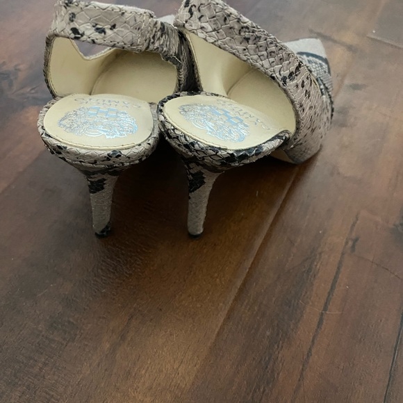 Snakeskin sling backs size 8.5 - Picture 4 of 5